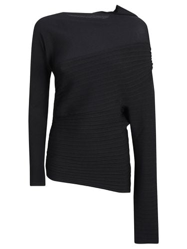 Left Longer Sleeve Top - Philosophy di Lorenzo Serafini - Modalova