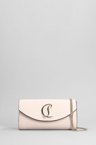 Wallet On Chain In Calf Leather - Christian Louboutin - Modalova