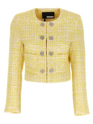 Cropped Bouclé Jacket - Rotate by Birger Christensen - Modalova