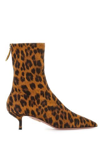 Montmartre Leather Ankle Boots - Aquazzura - Modalova