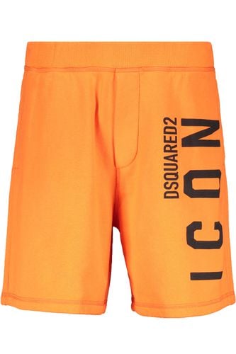 Dsquared2 Logo Print Sweatshorts - Dsquared2 - Modalova