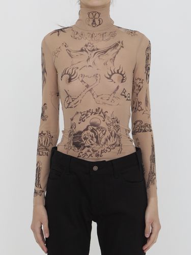 Balenciaga Tattoo Top - Balenciaga - Modalova