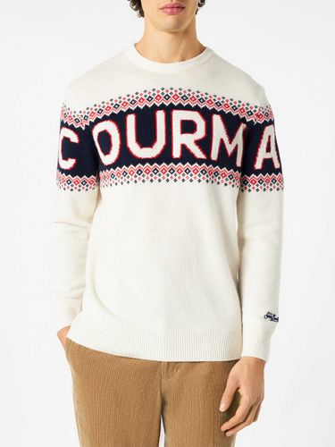 Man Sweater With Courma Lettering - MC2 Saint Barth - Modalova