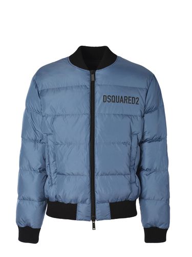 Dsquared2 Puffer Bomber Jacket - Dsquared2 - Modalova