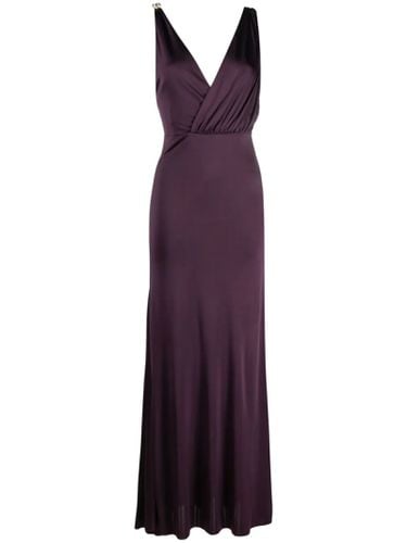 Lanvin Grape Viscose Long Dress - Lanvin - Modalova