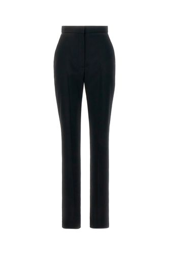 Alexander McQueen Black Wool Pant - Alexander McQueen - Modalova