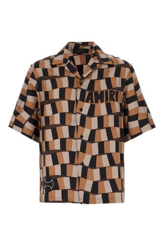 AMIRI Printed Silk Shirt - AMIRI - Modalova