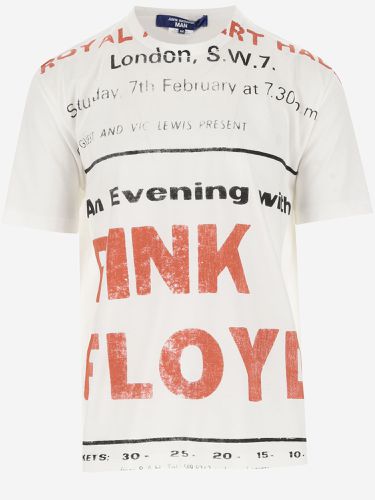 Cotton T-shirt With Pink Floyd Pattern - Junya Watanabe - Modalova