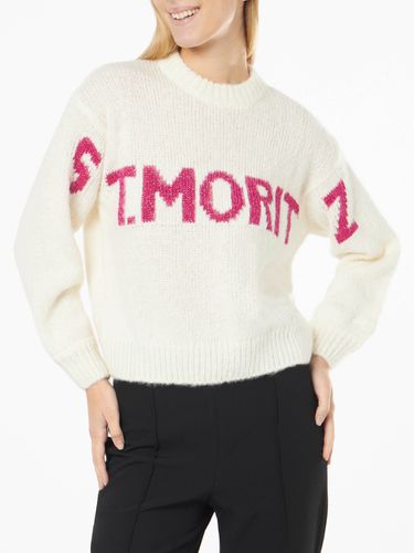 Woman Boxy Shape Soft Sweater With St. Moritz Jacquard Print - MC2 Saint Barth - Modalova