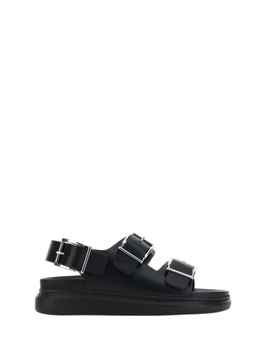 Alexander McQueen Leather Sandal - Alexander McQueen - Modalova