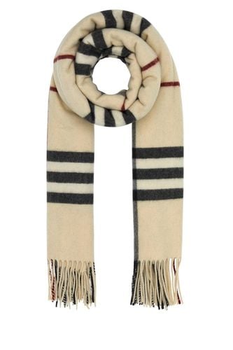 Burberry Checked Fringed Scarf - Burberry - Modalova