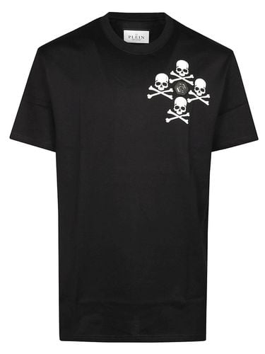 Round Neck Skull T-shirt - Philipp Plein - Modalova