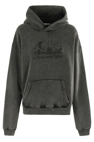 Graphite Cottons Sweatshirt - Alexander Wang - Modalova