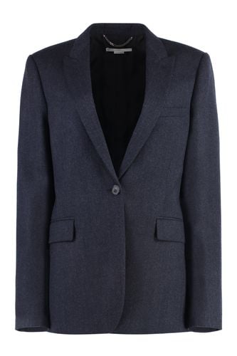 Wool Single-breasted Blazer - Stella McCartney - Modalova