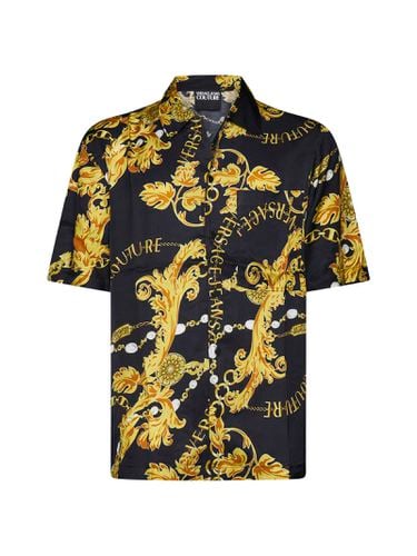 Baroque Print Shirt - Versace Jeans Couture - Modalova