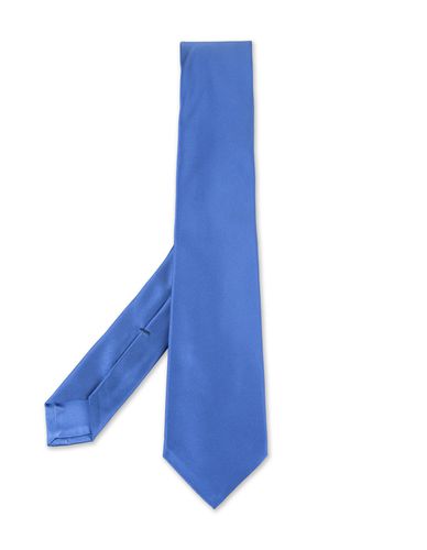 Kiton Cerulean Blue Silk Tie - Kiton - Modalova