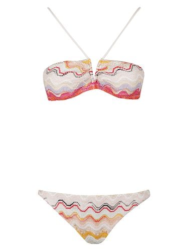 Zig-zag Patterned Bikini Set - Missoni - Modalova