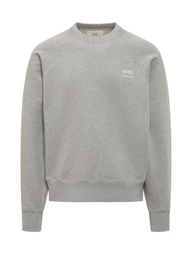 Sweatshirt With Logo - Ami Alexandre Mattiussi - Modalova