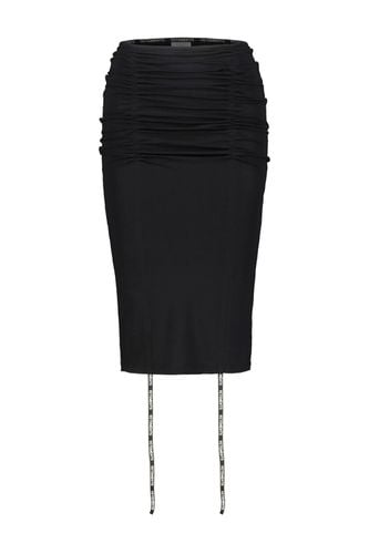 VETEMENTS Gathered Jersey Skirt - VETEMENTS - Modalova