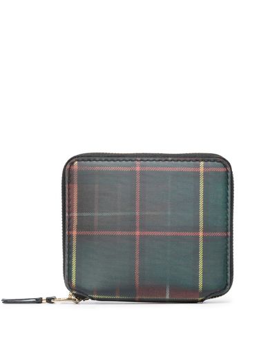 Lenticular Tartan Wallet - Comme des Garçons Wallet - Modalova