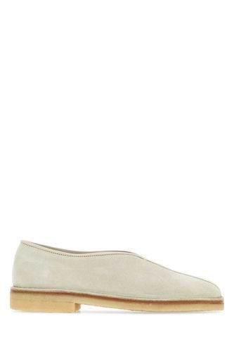 Chalk Suede Piped Ballerinas - Lemaire - Modalova