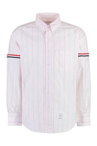 Thom Browne Striped Cotton Shirt - Thom Browne - Modalova