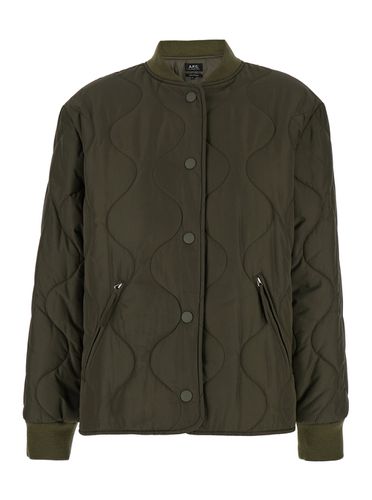 A. P.C. camila Military Khaki Polyester Jacket - A.P.C. - Modalova