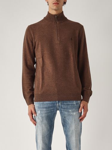 Maglia Mezza Zip Uomo Lana Sweater - Polo Ralph Lauren - Modalova