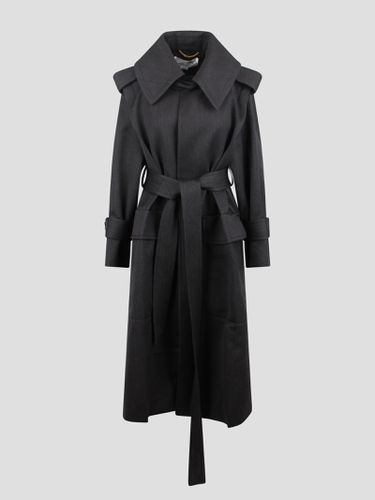 Victoria Beckham Belted Long Coat - Victoria Beckham - Modalova