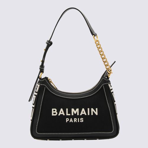 Black B-army Canvas Shoulder Bag - Balmain - Modalova