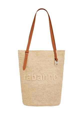 Logo Embroidered Woven Bucket Bag - Paco Rabanne - Modalova