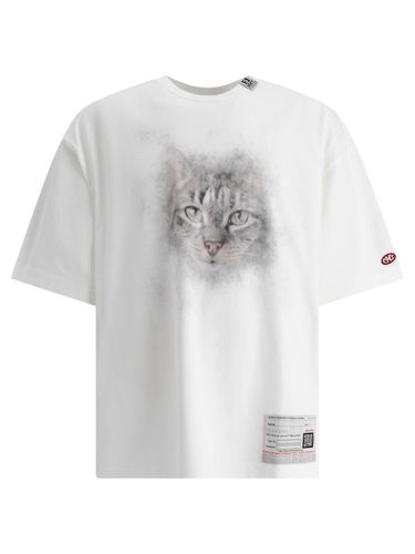 Cat Printed Crewneck T-shirt - Mihara Yasuhiro - Modalova