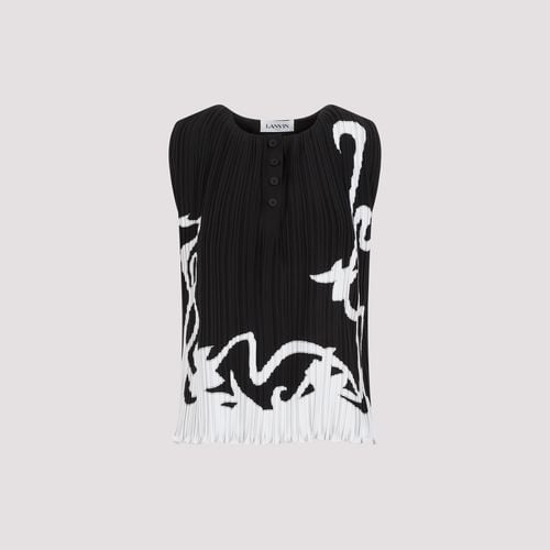 Lanvin Sleeveless Pleated Top - Lanvin - Modalova