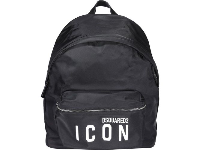 Dsquared2 Icon Logo Print Backpack - Dsquared2 - Modalova