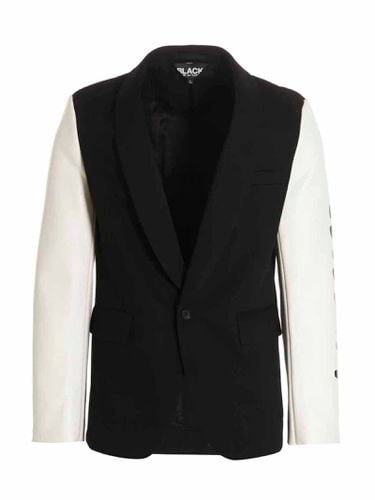 Comme des Garçons true Heart Strong Mind Blazer Jacket - Black Comme des Garçons - Modalova