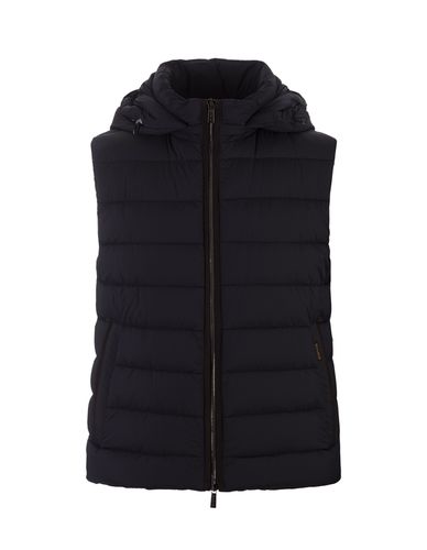 Febo-s3c Padded Vest In Dark - Moorer - Modalova