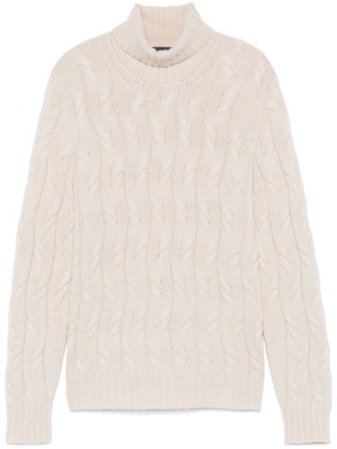 Light Beige Cashmere Sweater - Drumohr - Modalova