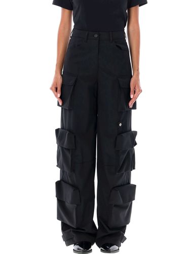 Capsule Blue Asv Multi-pocket Cargo Trousers - Emporio Armani - Modalova