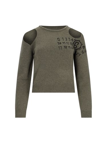 Cut-out Detail Sweater - MM6 Maison Margiela - Modalova