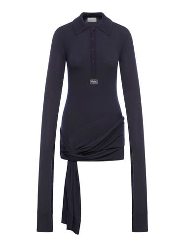 Coperni Knotted Sleeved Dress - Coperni - Modalova