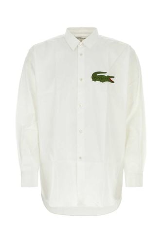 Poplin Comme Des Garã§ons Play X Lacoste Shirt - Comme des Garçons Shirt - Modalova