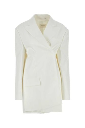 White Cotton Achille Blazer - SportMax - Modalova