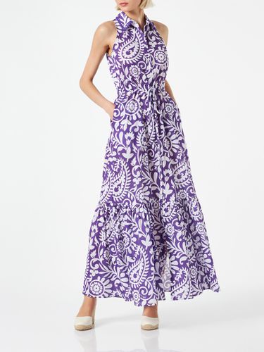 Woman Halterneck Dress With Paisley Print - MC2 Saint Barth - Modalova