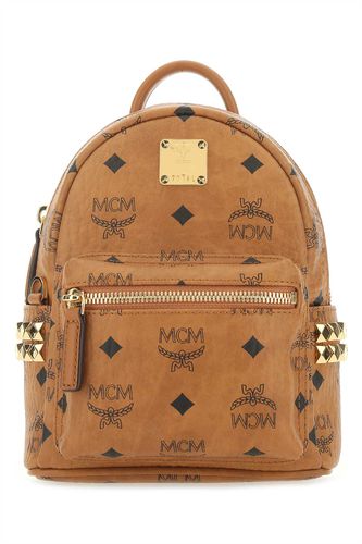 Printed Canvas Stark Bebe Boo Backpack - MCM - Modalova