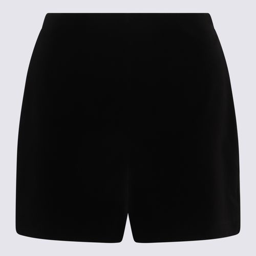 Black Cotton Shorts - Valentino Garavani - Modalova