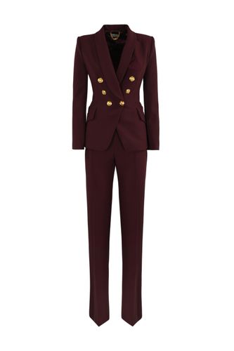 Double Stretch Crepe Suit - Elisabetta Franchi - Modalova