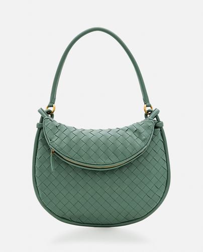 Gemelli Leather Shoulder Bag - Bottega Veneta - Modalova