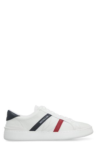 Monaco Leather Low-top Sneakers - Moncler - Modalova