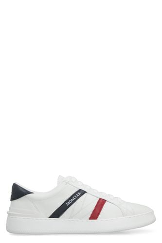 Monaco Leather Low-top Sneakers - Moncler - Modalova