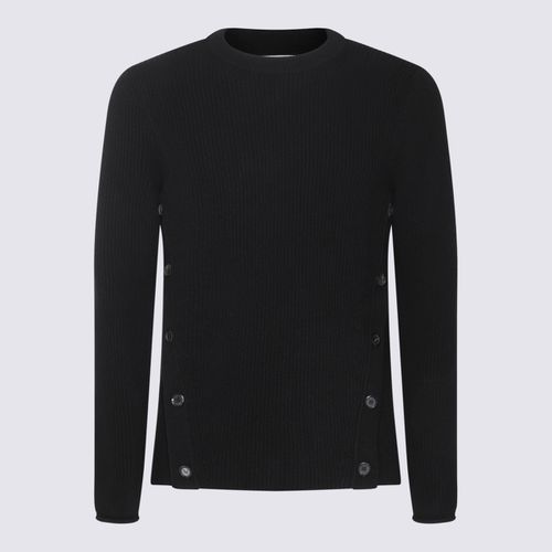 Moschino Black Wool Knitwear - Moschino - Modalova